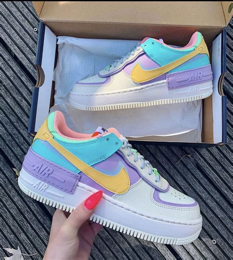 nike air force 1 shadow pastel grün|Nike Air Force pastel colors.